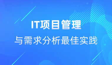 IT项目管理与需求分析最佳实践培训班